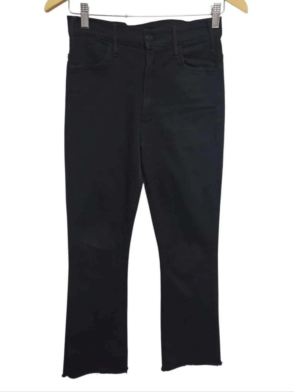Mother The Hustler Ankle Fray Jeans Not Guilty Size 26 - Picture 2 of 11
